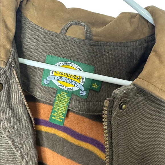 Cabela’s Women’s Canvas Ranch Duster/Barn jacket, size large - Picture 11 of 11